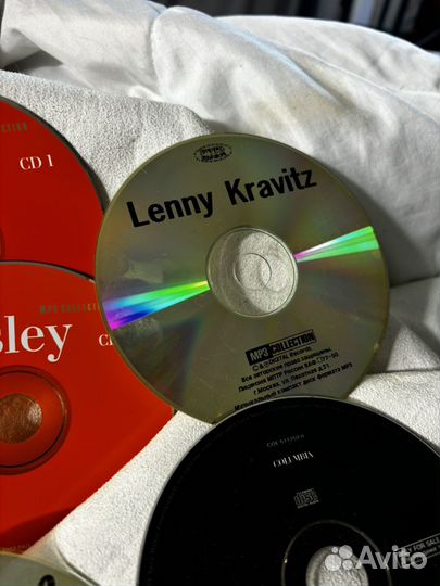 Коллекция CD дисков Lenny Kravitz Elvis Presley