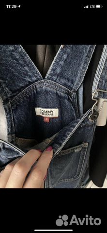 Джинсовый сарафан Tommy jeans оригинал