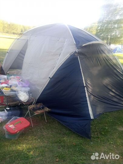 Палатка (150+150+150) *220*h200 см