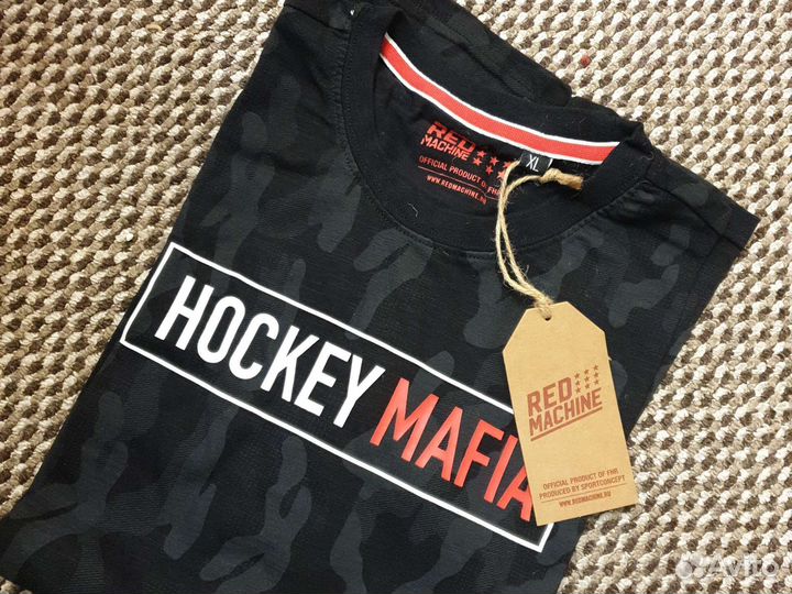 Хоккей России Поло L RED machine