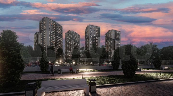 2-к. квартира, 50,6 м², 12/24 эт.