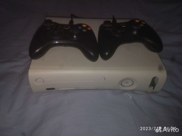 XBox360 fat 64Gb(прошит Lt 3.0) +игры