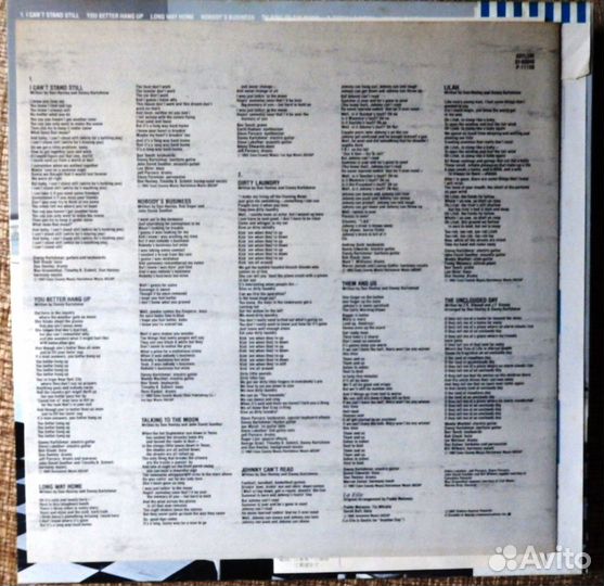 Don Henley (Eagles) -I Can't Stand Still,Japan /Lp