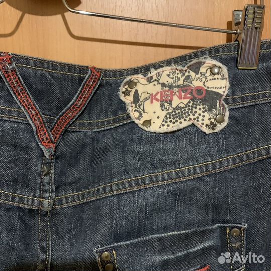 Винтажная юбка Kenzo jeans