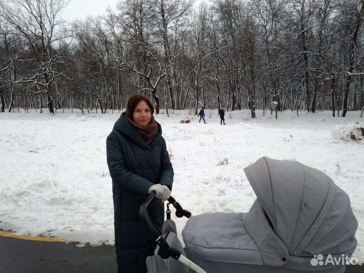 Детская коляска 2 в 1. Бу