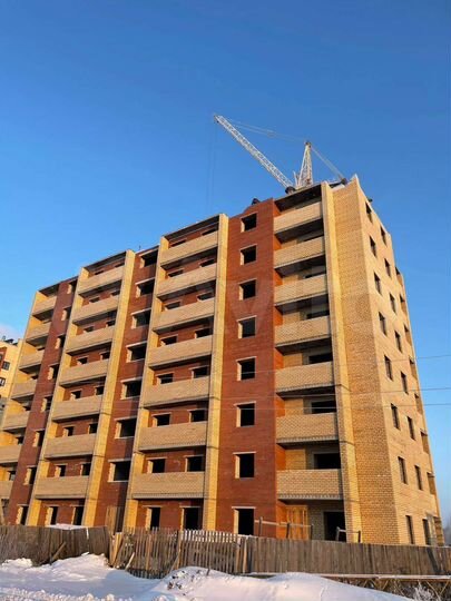 2-к. квартира, 65 м², 3/9 эт.