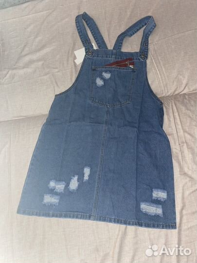 Джинсовый сарафан