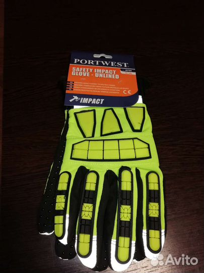 Противоударные перчатки летние Portwest 724 р.L,XL