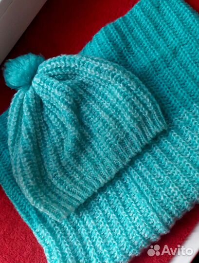 Шапка и снуд H&M, Crazy8, на 6-8 л