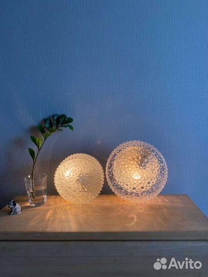 Пара винтажных настенных светильников СССР бра