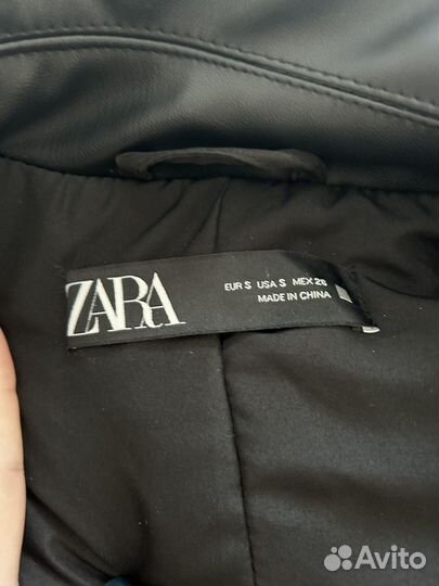 Zara зимняя куртка