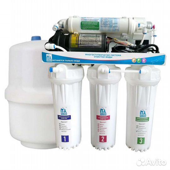 Система обратного осмоса IT-RO-A с насосом