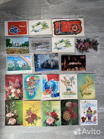 100 чистых открыток СССР -2 объявление продам