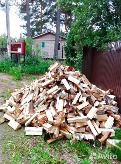 Дрова колотые Ольха