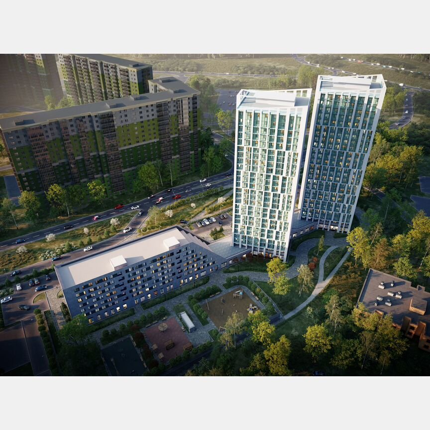 Квартира-студия, 23 м², 5/25 эт.