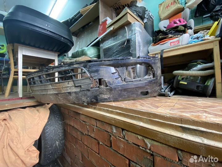 Бампер передний на volkswagen tiguan 1