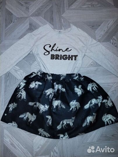 Комплект вещей на девочку 122-128