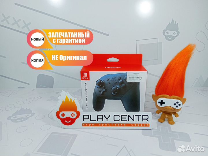 Геймпад Nintendo Switch Pro Controler Новый