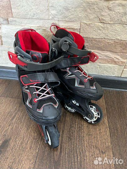 Роликовые коньки детские раздвижные