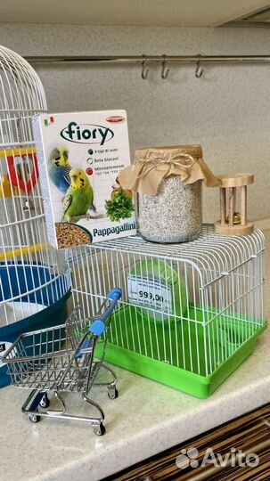 Клетка для волнистого попугая