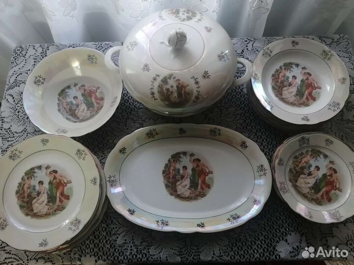 Столовый сервиз гдр