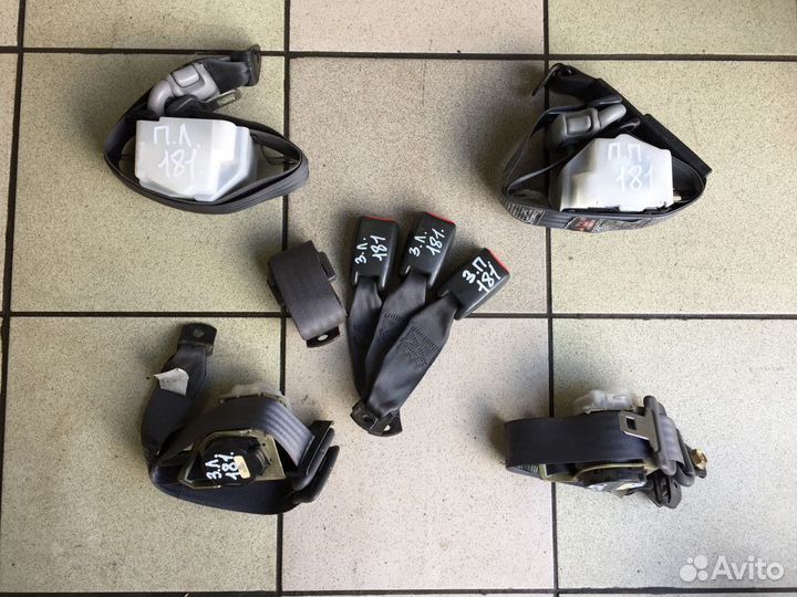 Ремень безопасности Mitsubishi Montero Sport 1