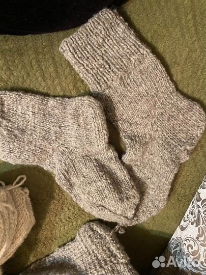 Шерстяные носки