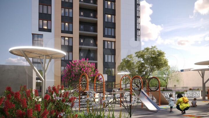 2-к. квартира, 73,5 м², 8/21 эт.