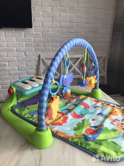 Развивающий коврик музыкальный fisher price