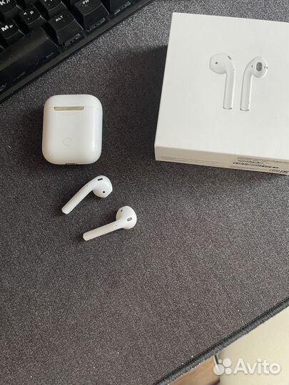 Беспроводные наушники apple airpods 2