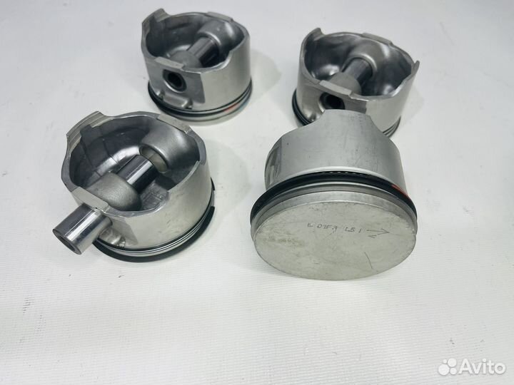 Поршень с кольцами и пальцами (std, 1.4)