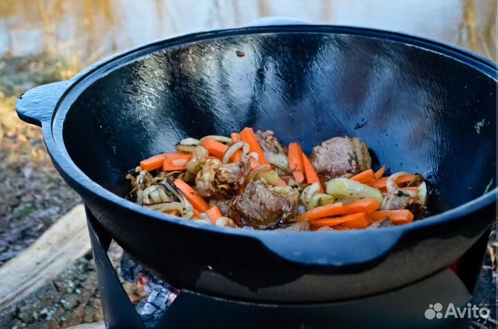 Казан чугунный