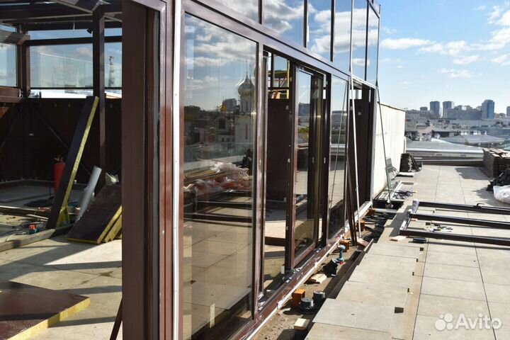 Алюминиевые окна, двери, входные группы