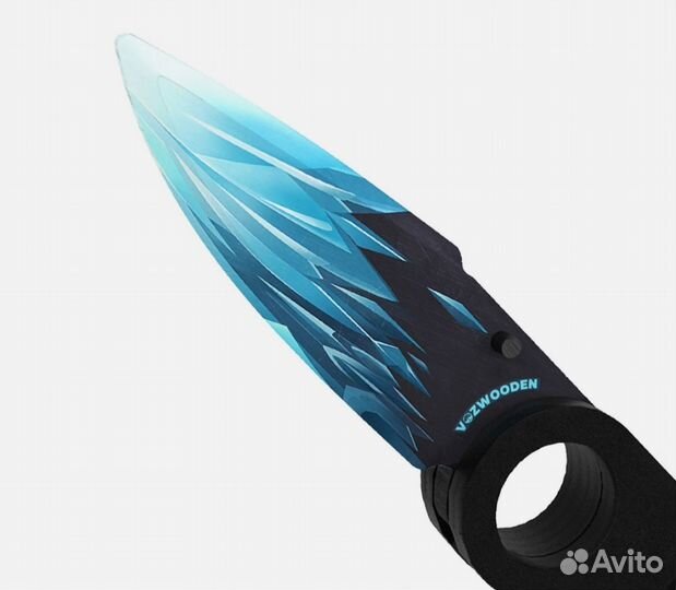 Нож деревянный складной Драгон гласс