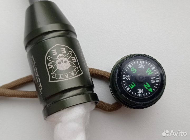 Огниво RAT Survival Tips с компасом