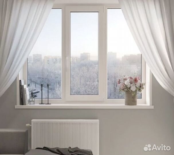 Окна пластиковые Остекление балконов