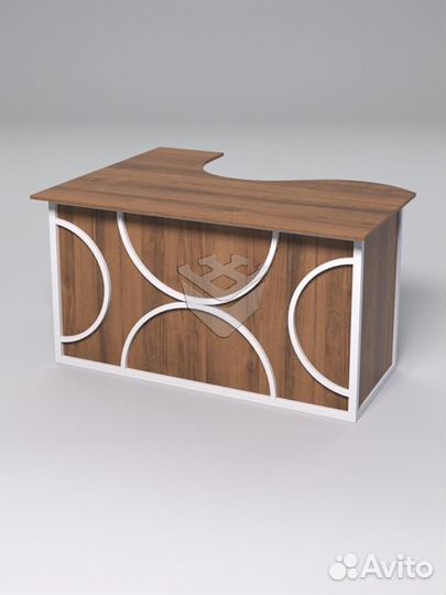 Стол эргономичный офисный сэ-14А (правосторонний)