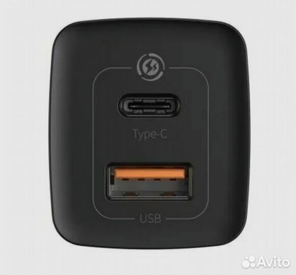 Зарядное Baseus GaN2 Lite 65 W PD3.0, QC4.0, AFC