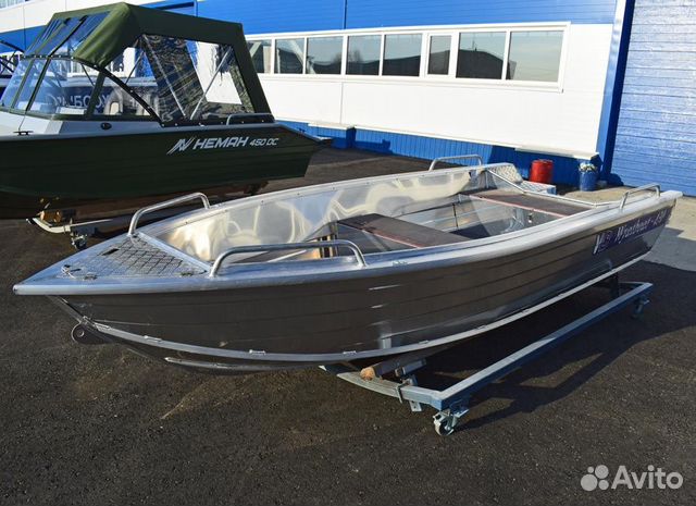 Новая алюминиевая моторная лодка Wyatboat 430Р