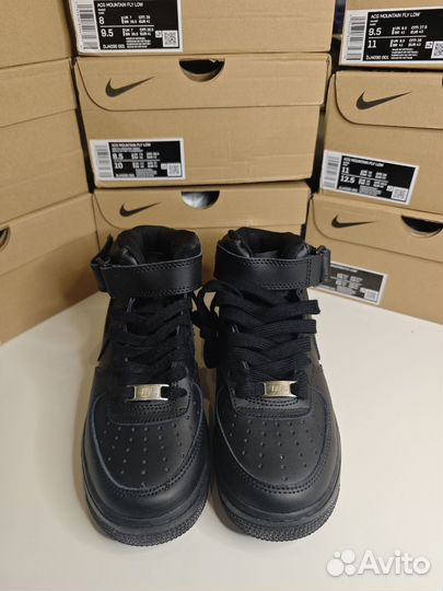 Кроссовки Nike Air force 1 черные