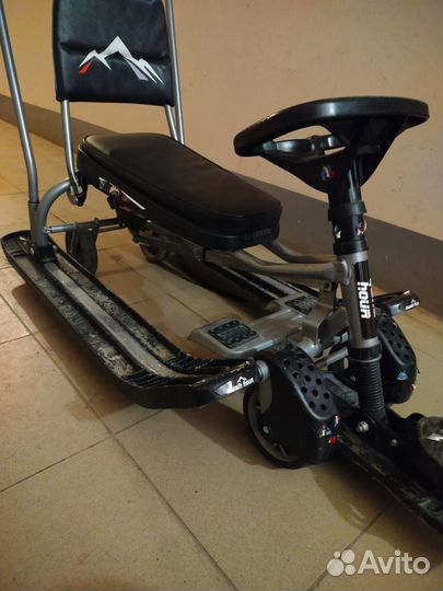 Снегокат с колесами