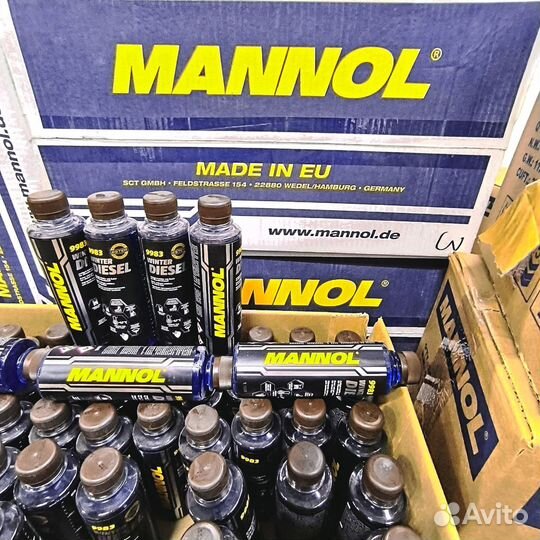 Присадка антигель mannol winter diesel