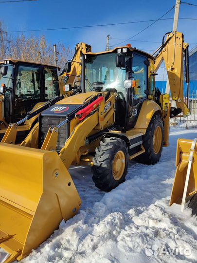 Услуги аренда экскаватор погрузчик caterpillar 428