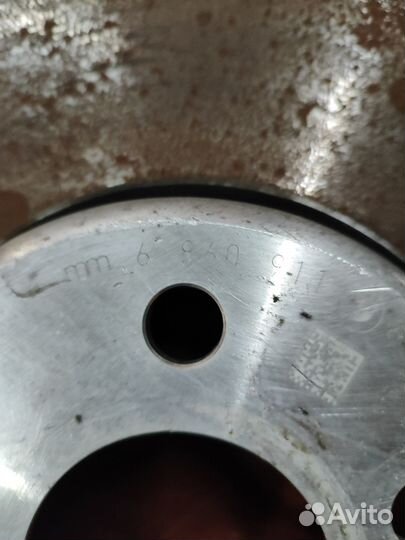 Передние тормозные диски BMW g01 34116860912