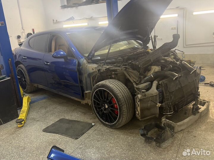 Кассета радиаторов porsche panamera turbo 970