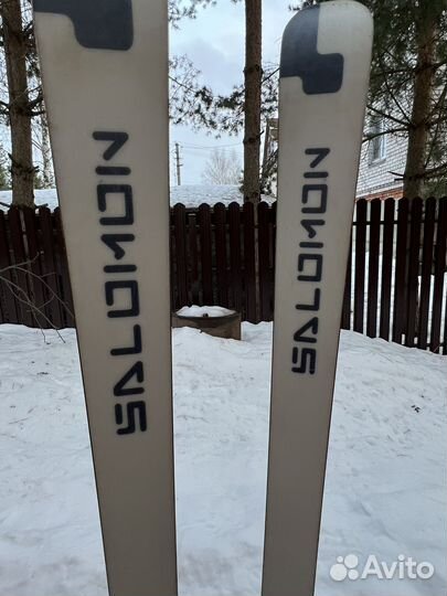 Горные лыжи salomon foil 182