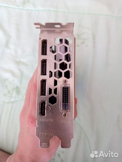 Видеокарта MSI AMD Radeon RX 570 armor 8G OC