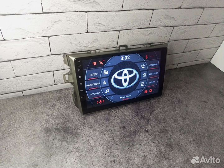 Магнитола Toyota Corolla e140/e150 android