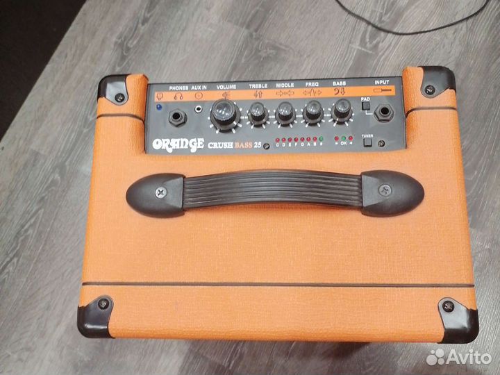 Басовый комбо усилитель orange crush bass 25