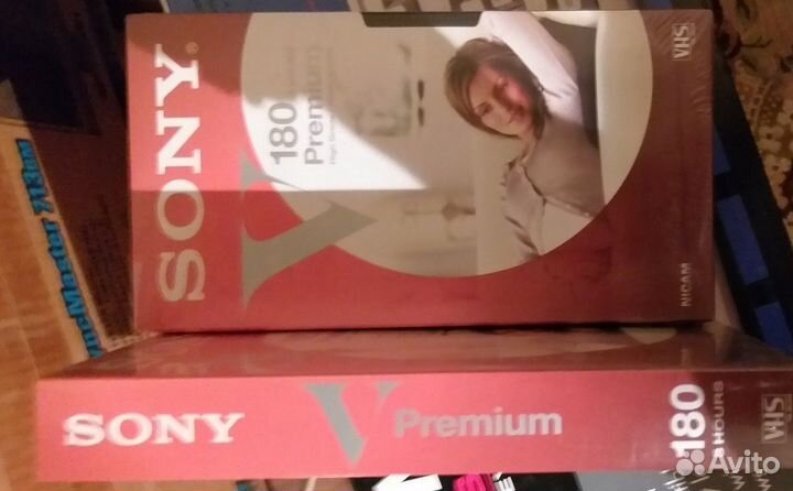 Видеокасеты sony. Новые
